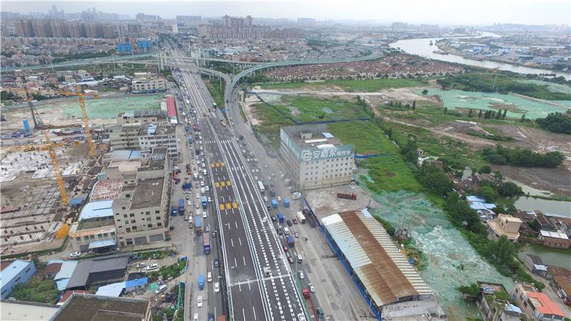 G105國道順德桂南路口立交主線
